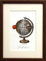 Jiří Slíva - Glóbus klaunův (Babišův) - grafika